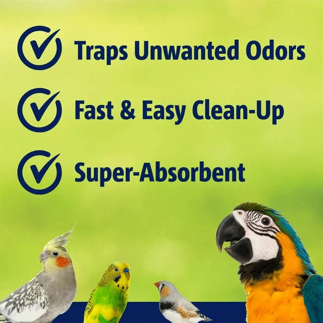 Wholesale prices with free shipping all over United States Vitakraft Cage Liners for Birds - For Parrot, Parakeet, Conure, and Cockatiel Cages, 7 Liners - Steven Deals