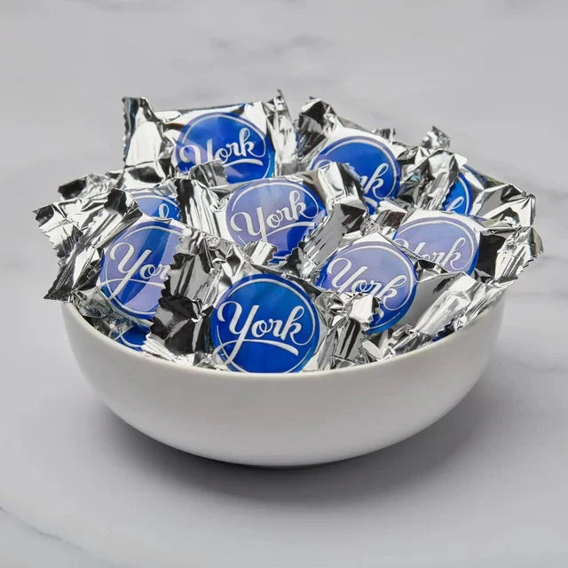 Wholesale prices with free shipping all over United States York Dark Chocolate Peppermint Patties Candy, Family Pack 17.3 oz - Steven Deals