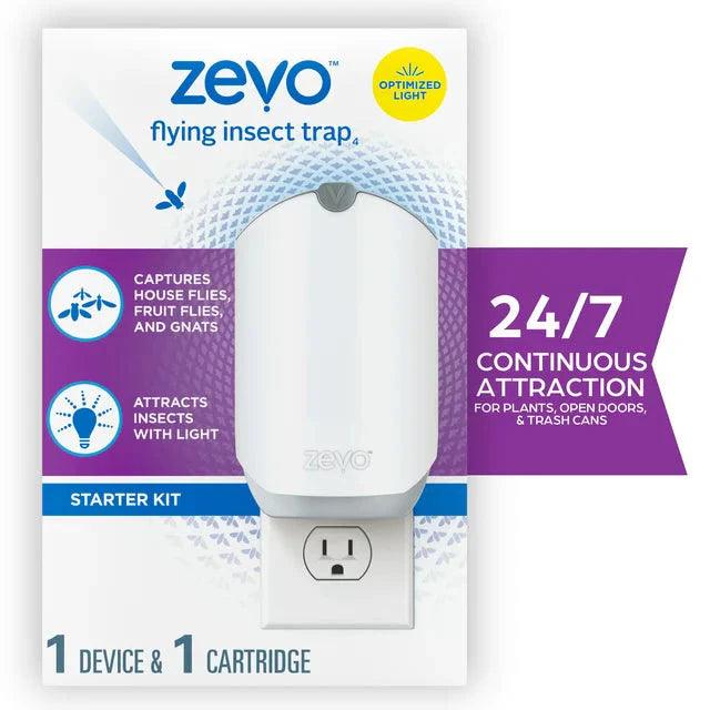 Wholesale prices with free shipping all over United States Zevo Flying Insect Fly Trap (1 Device + Refill) Featuring Blue And UV Light To Attract Flying Insects - Steven Deals