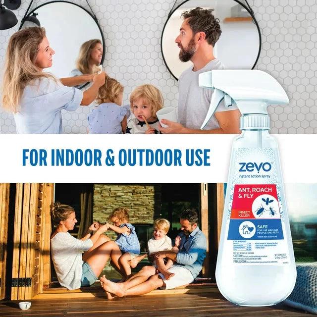 Wholesale prices with free shipping all over United States Zevo Instant Action Multi-Insect Killer - Ant, Roach, Fly 12oz - Twin Pack - Steven Deals
