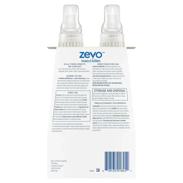 Wholesale prices with free shipping all over United States Zevo Instant Action Multi-Insect Killer - Ant, Roach, Fly 12oz - Twin Pack - Steven Deals