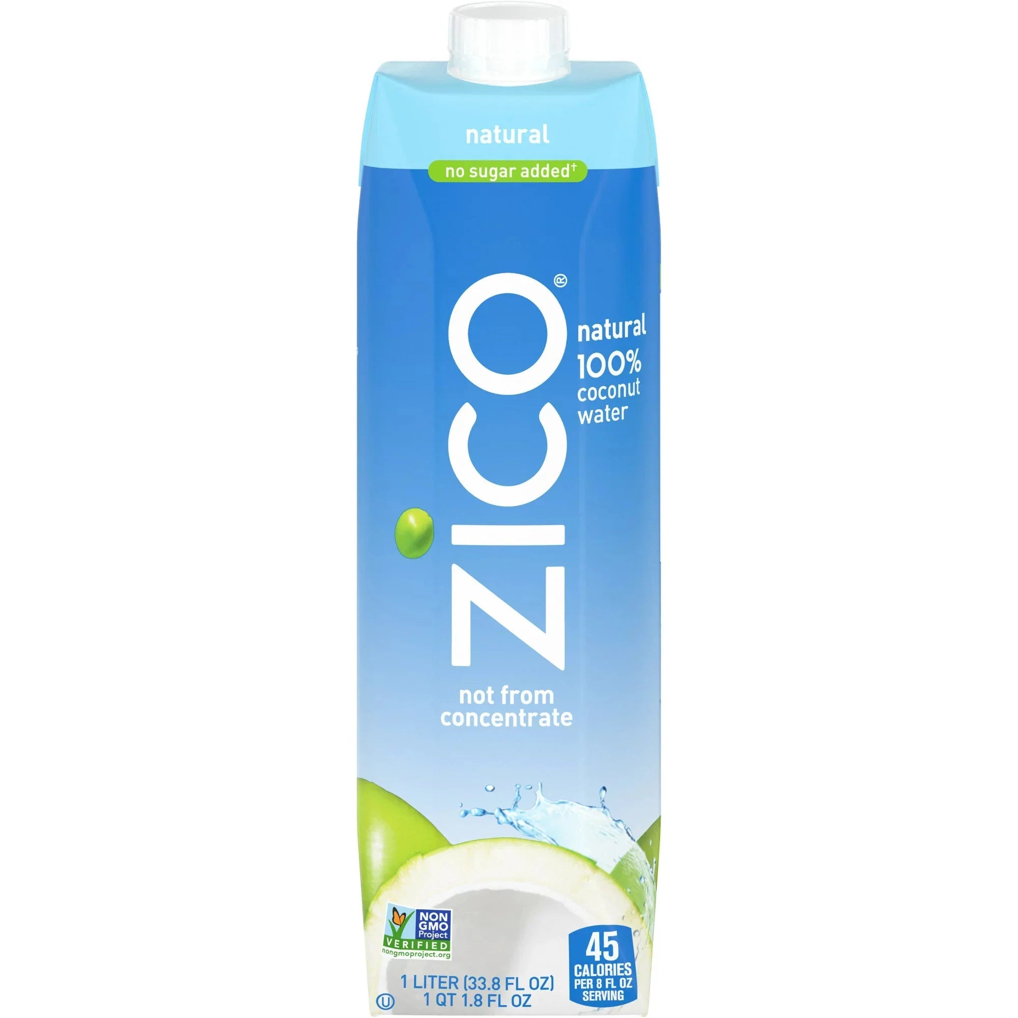 Wholesale prices with free shipping all over United States Zico 100% Coconut Water, No Sugar Added, 1 Liter Liquid - Steven Deals