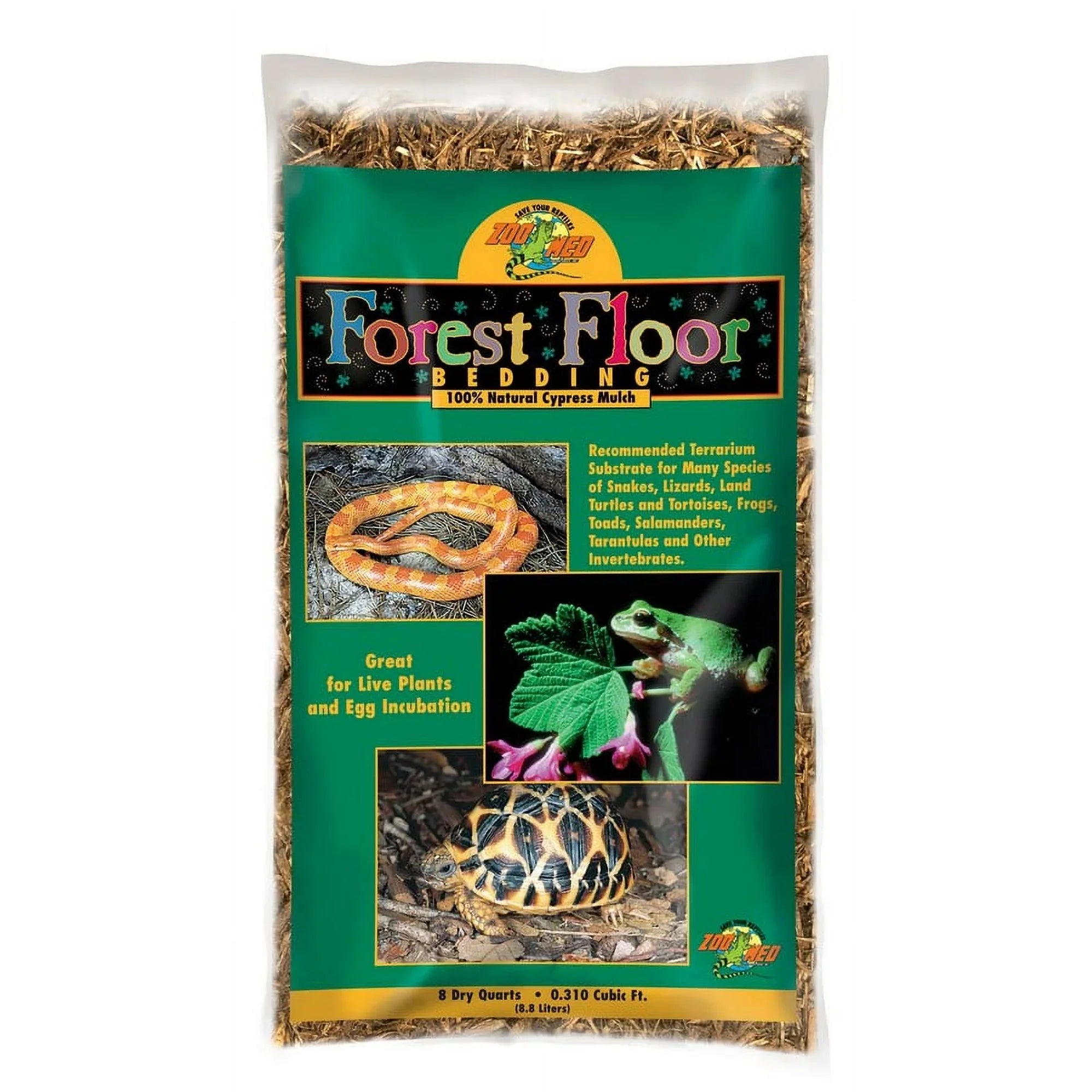 Wholesale prices with free shipping all over United States Zoo Med Laboratories Forest Floor��� Natural Cypress Mulch Substrate Bedding 8 Quartz - Steven Deals